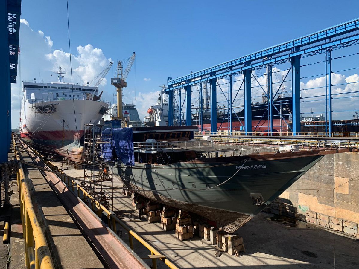 Dock in Surabaya