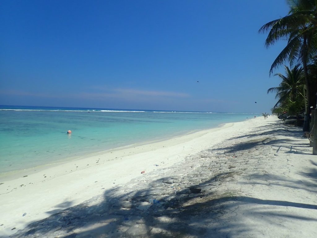 Beautiful sea in Hulhumale Island