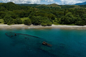 The Kinugawa Maru (Bonegi 2) wreck in the Solomon Islands