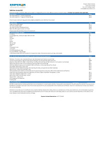 Honiara Day Diving Prices