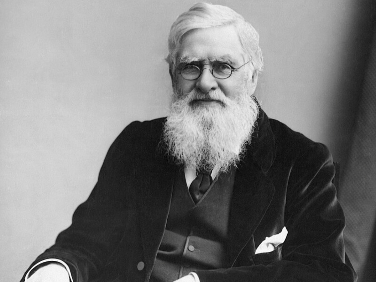 A picture of Alfred Russel Wallace