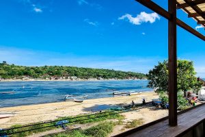 The view from Emperor Lembongan dive centre
