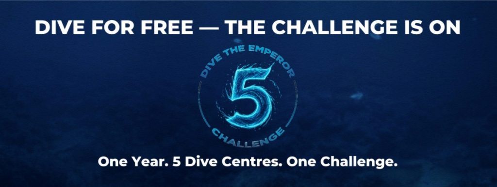 Dive The Emperor 5 Challenge banner artwork