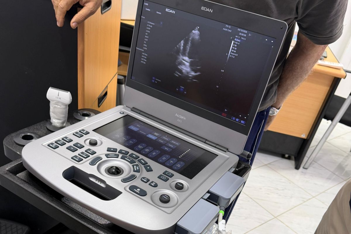 Doppler ultrasound machine